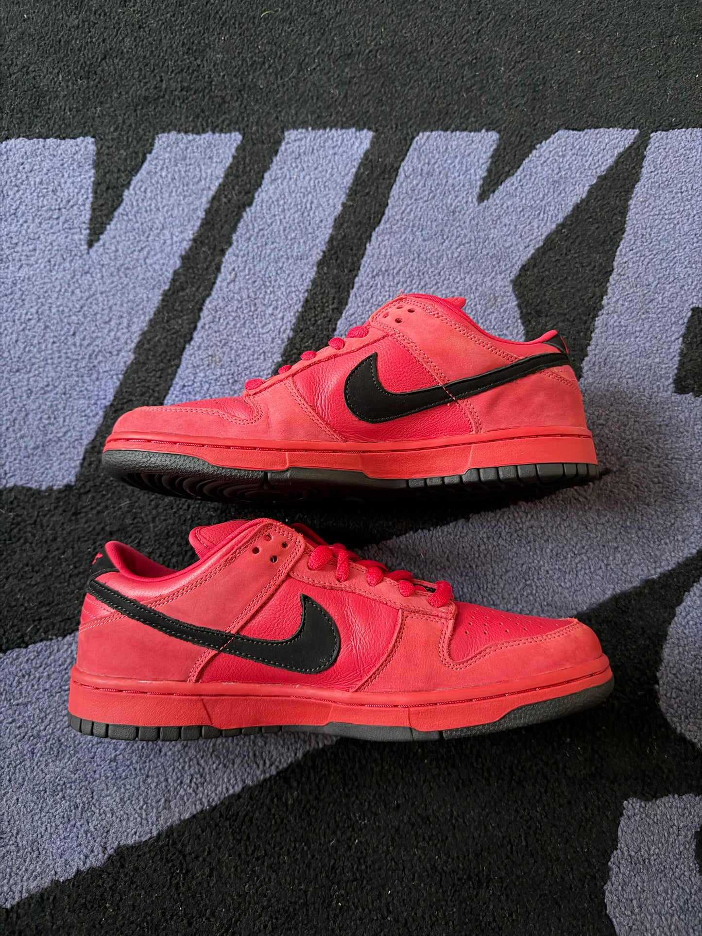 Size 9.5 - Nike Dunk Low Pro SB True Red