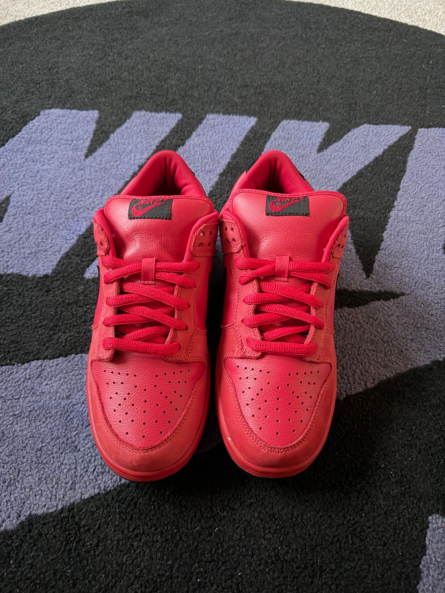 Size 9.5 - Nike Dunk Low Pro SB True Red