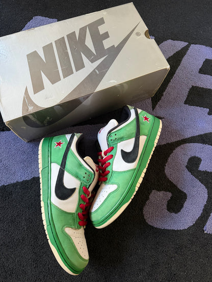 Size 11 - Nike Dunk Low Pro SB Heineken