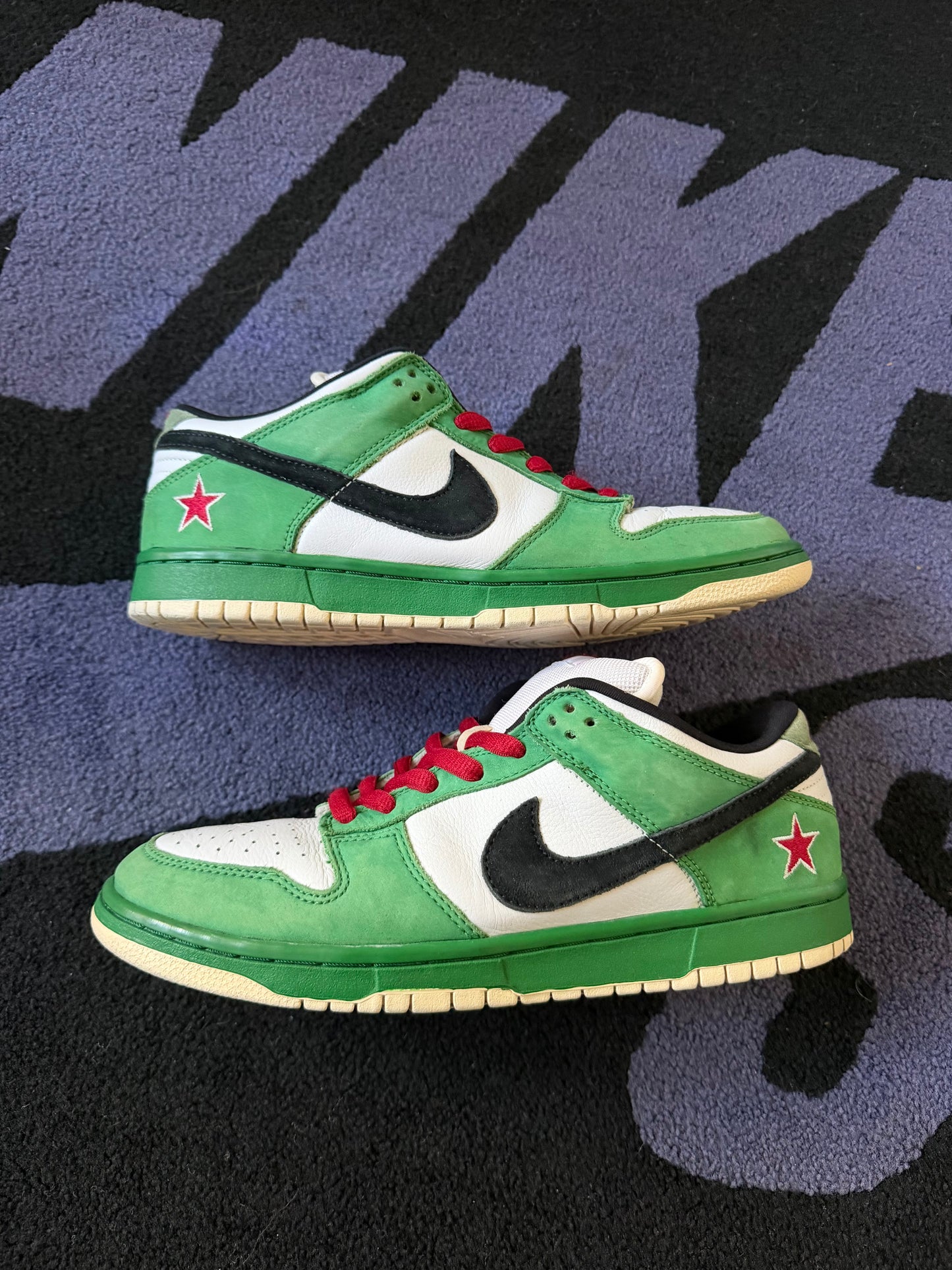 Size 11 - Nike Dunk Low Pro SB Heineken
