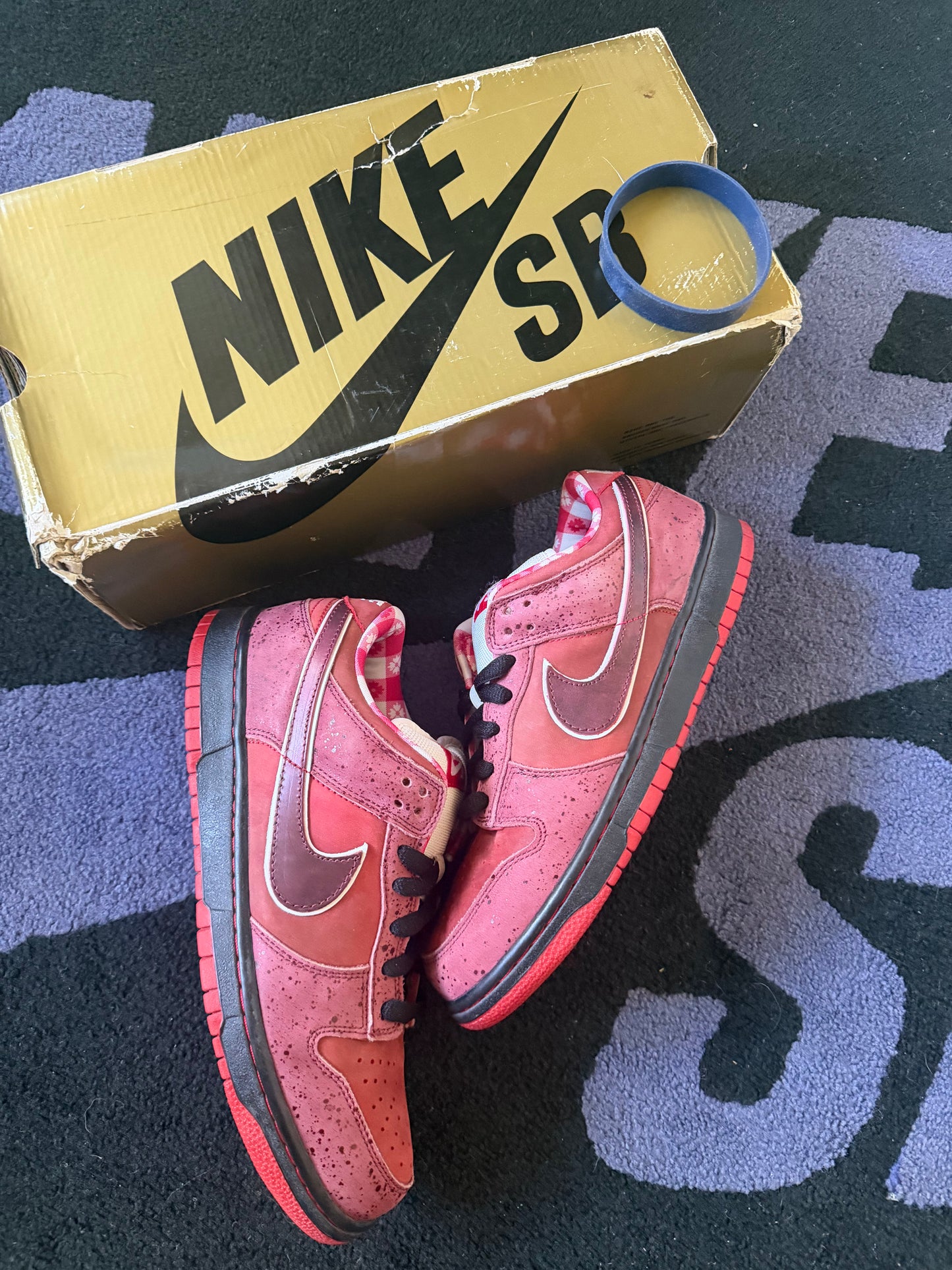 Size 9 - Concepts x Nike SB Dunk Low Premium Red Lobster