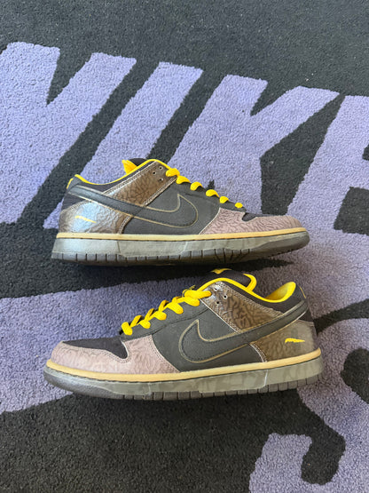Size 10 - Nike Dunk Low Premium SB Yellow Curb