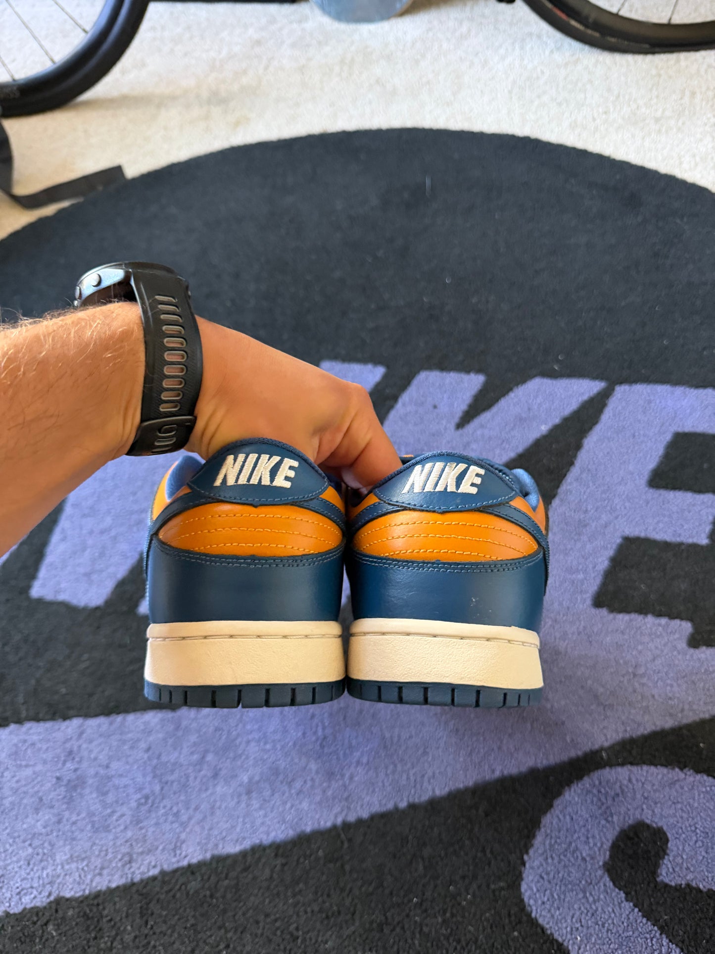 Size 10.5 - Nike Dunk Low Pro SB Sunset French Blue