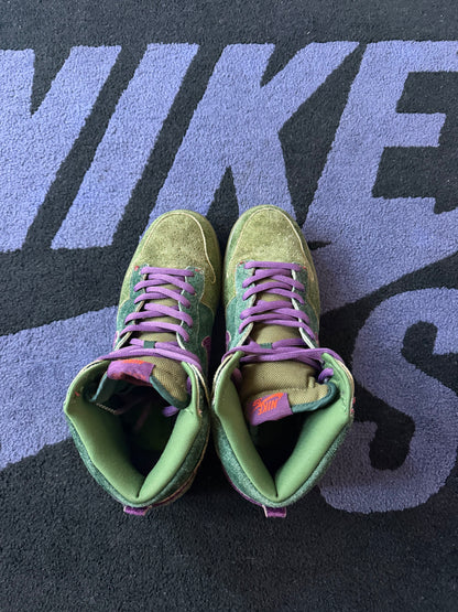 Size 11 - Nike Dunk High Premium SB Skunk