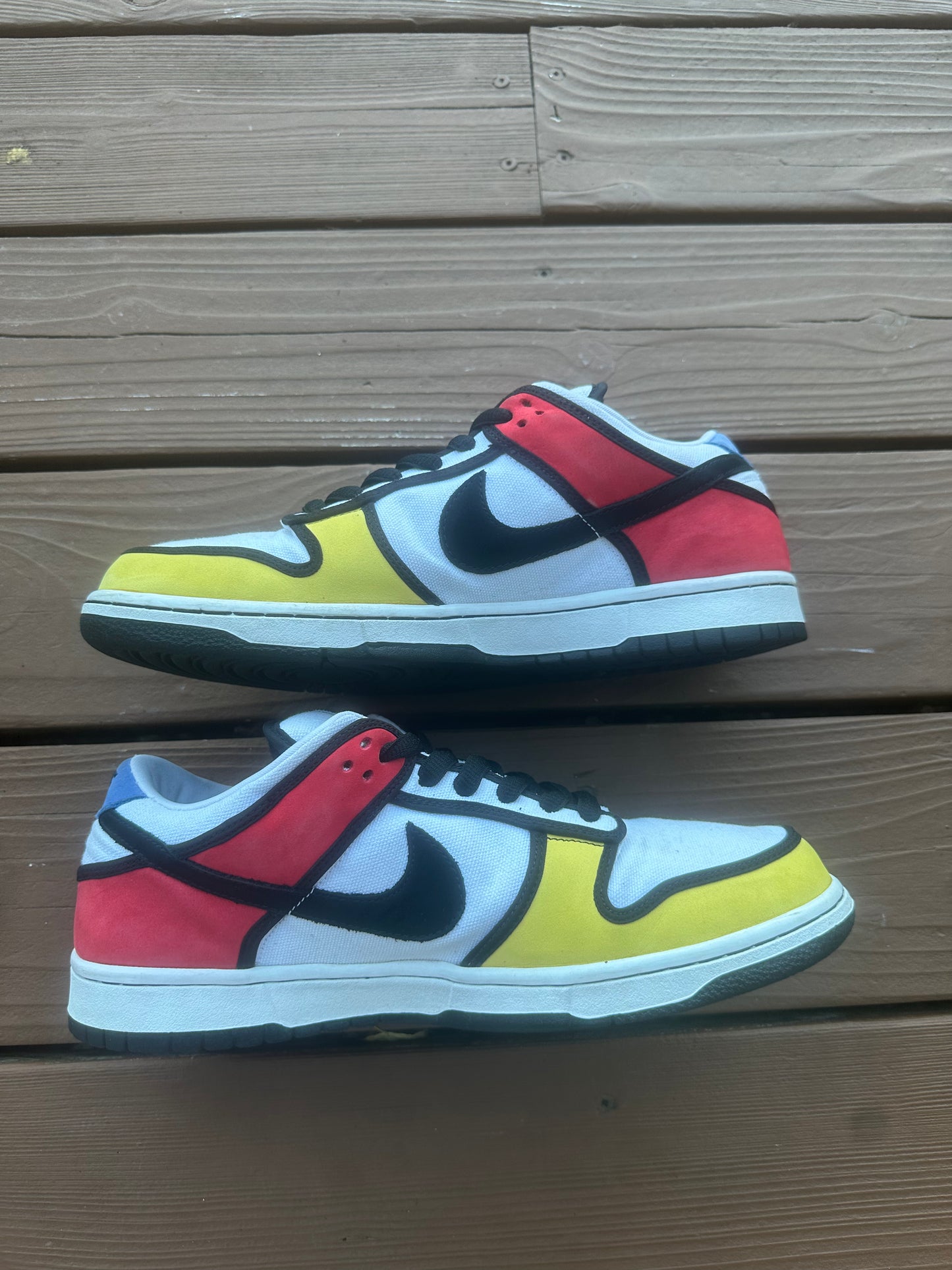 Size 12 - Nike Dunk Low Pro SB Piet Mondrian