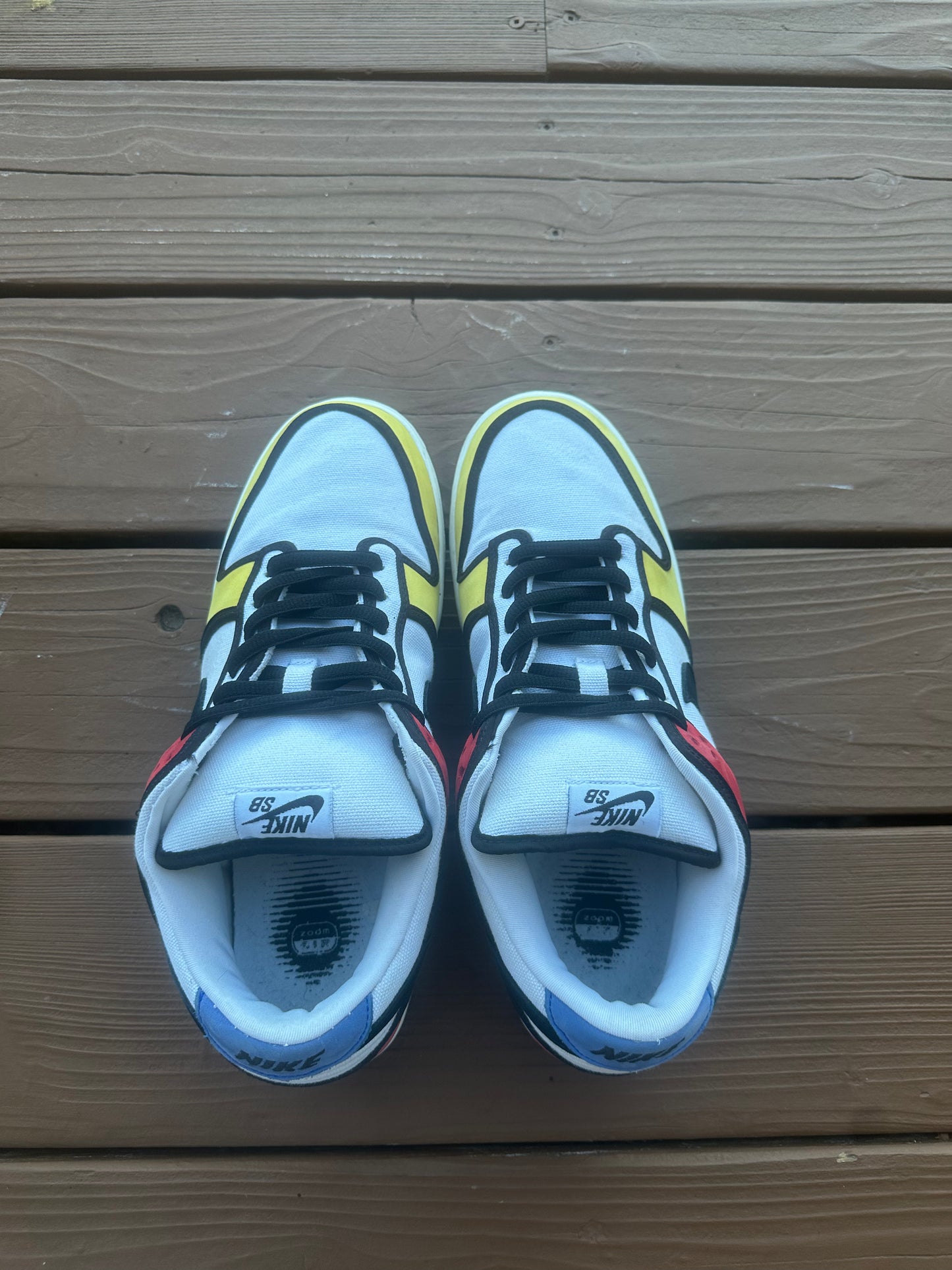 Size 12 - Nike Dunk Low Pro SB Piet Mondrian