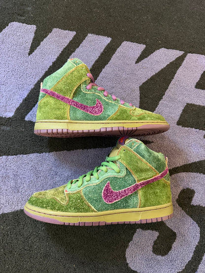 Size 10.5 - Nike Dunk High Premium SB Skunk
