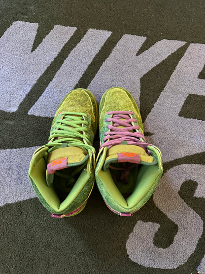 Size 10.5 - Nike Dunk High Premium SB Skunk