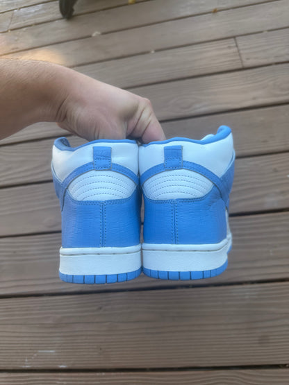 Size 10.5 - Supreme x Dunk High Pro SB Blue Stars