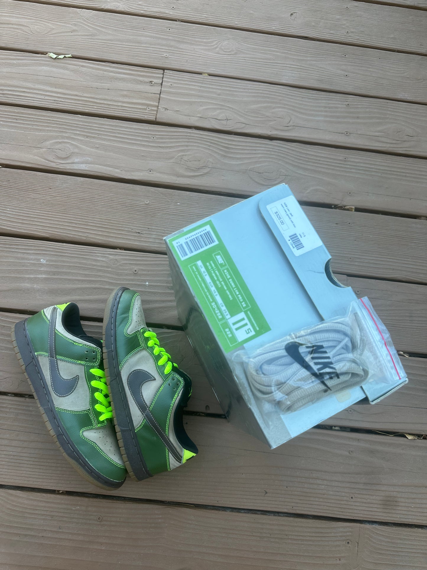Size 11.5 - Nike Dunk Low Pro SB Jedi