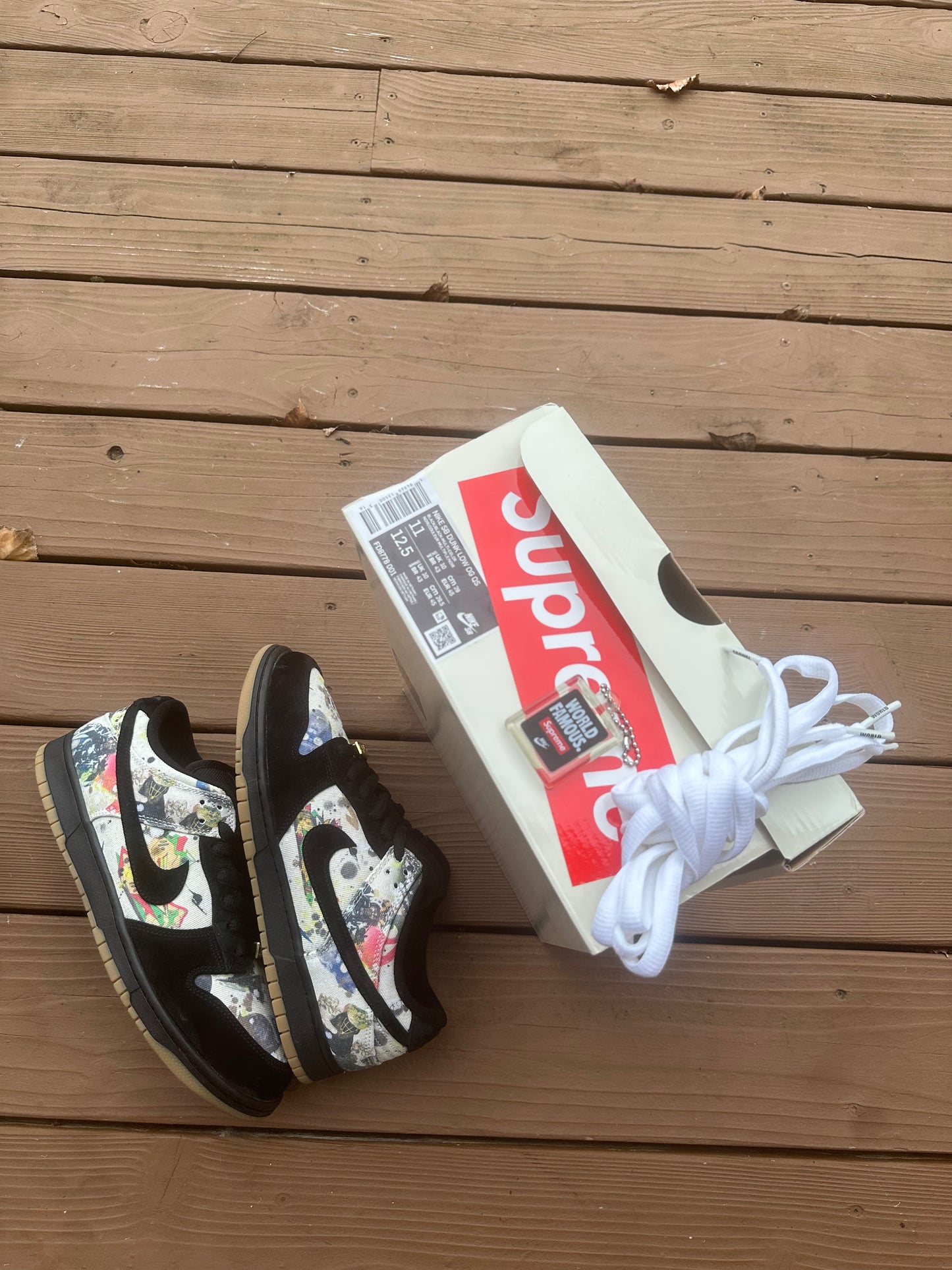 Size 11 - Supreme x Nike SB Dunk Low Rammellzee