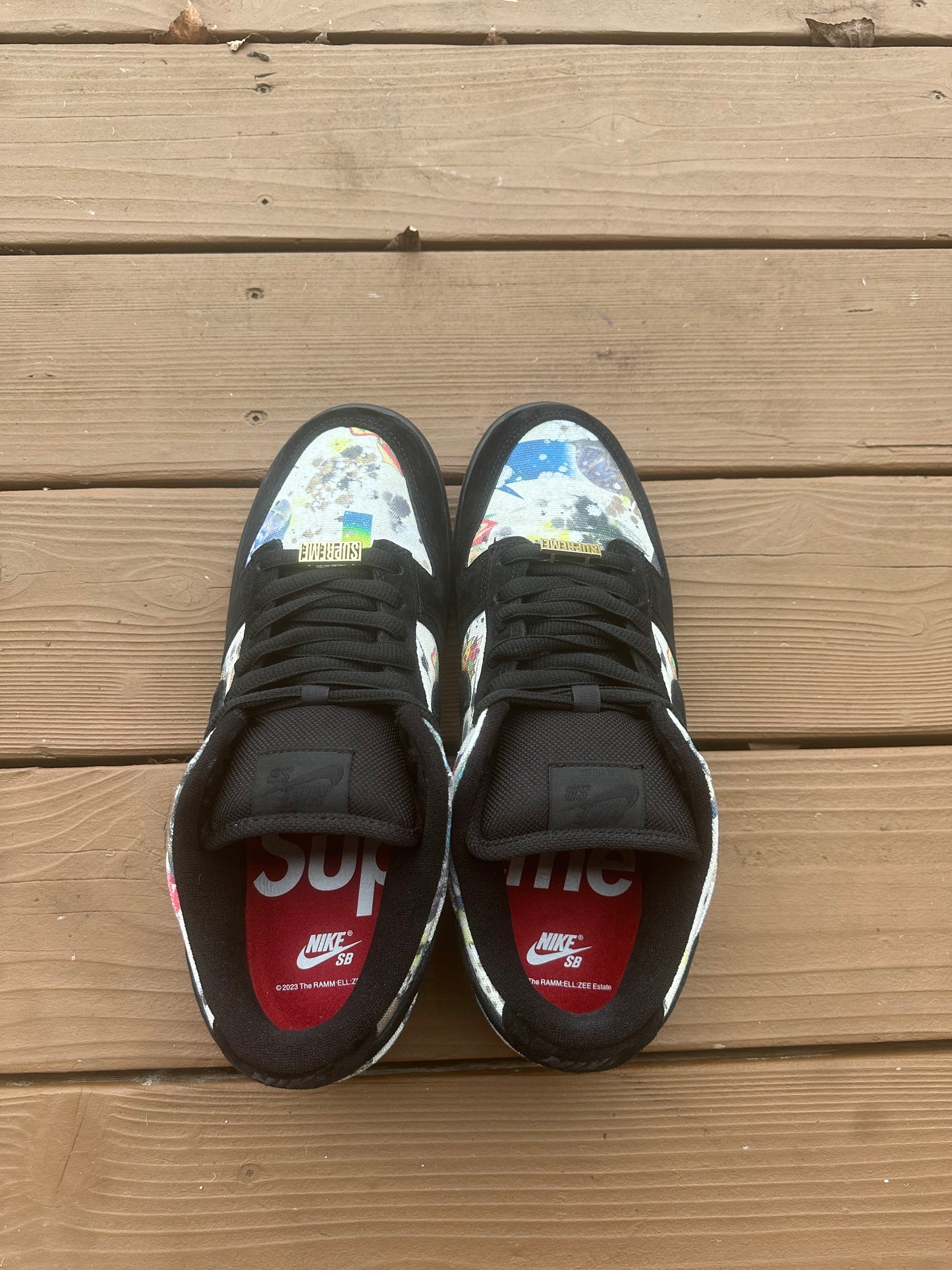 Size 11 - Supreme x Nike SB Dunk Low Rammellzee