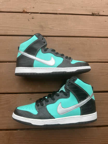 Size 12 - Nike SB Dunk High Pro x Diamond Supply Co. "Tiffany"