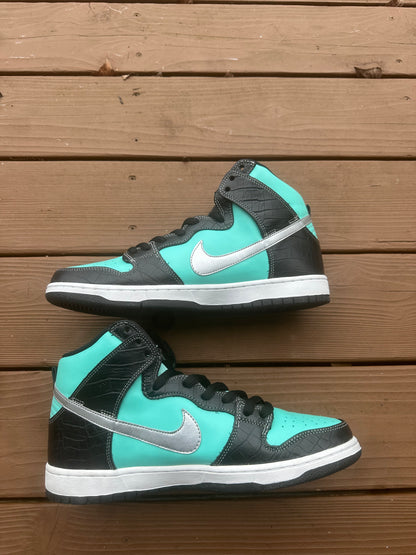 Size 12 - Nike SB Dunk High Pro x Diamond Supply Co. "Tiffany"