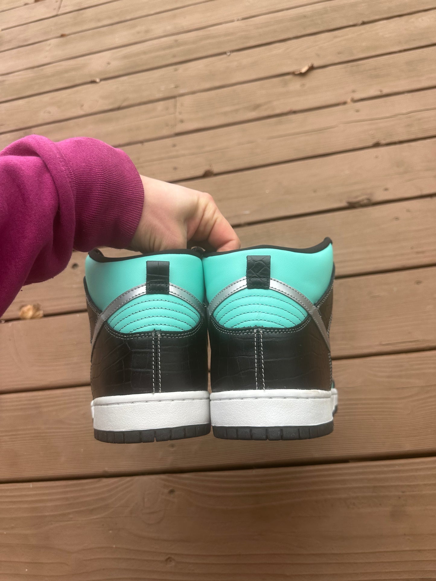 Size 12 - Nike SB Dunk High Pro x Diamond Supply Co. "Tiffany"
