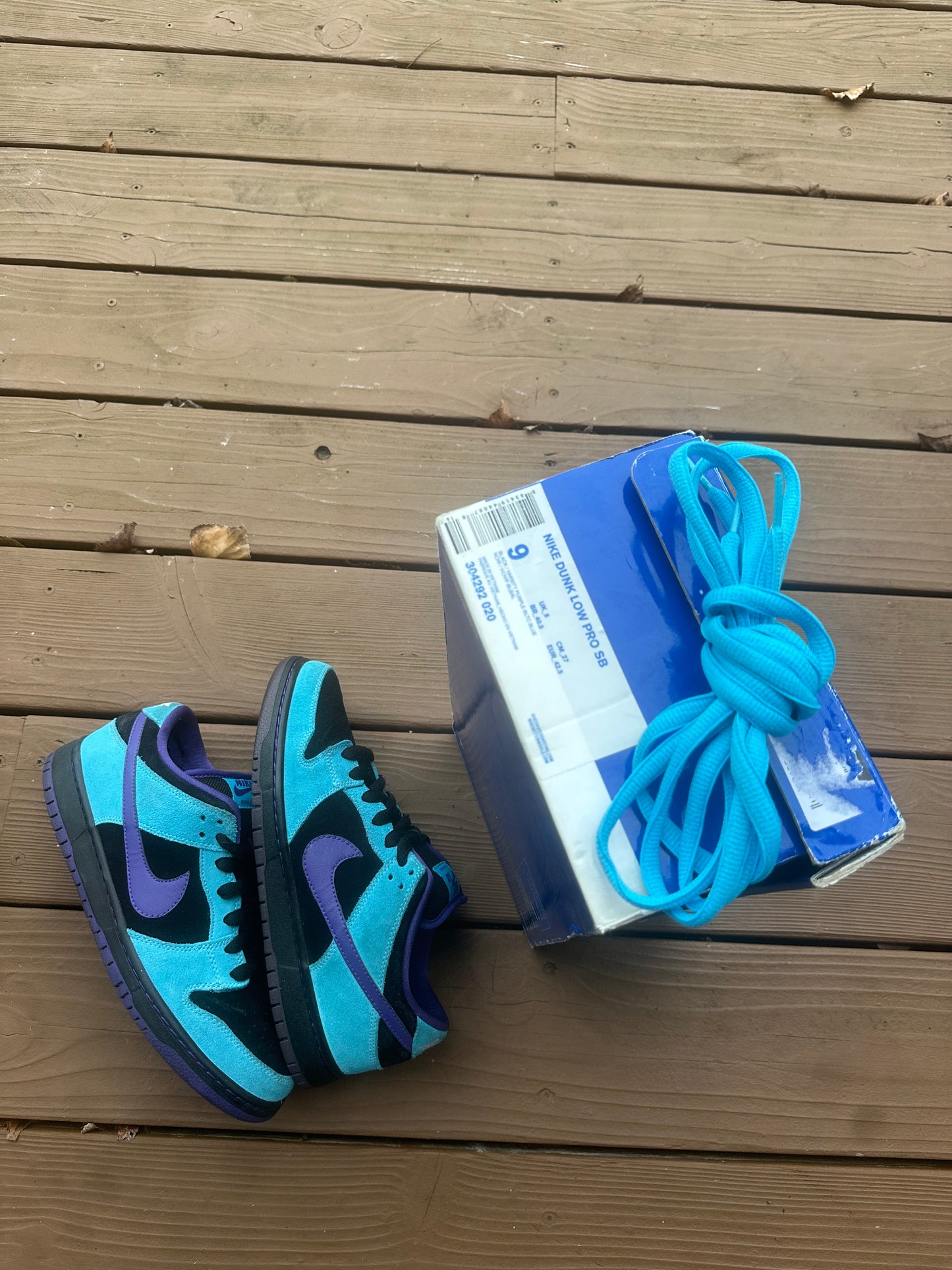 Size 9 - Nike Dunk Low Pro SB Skeletor