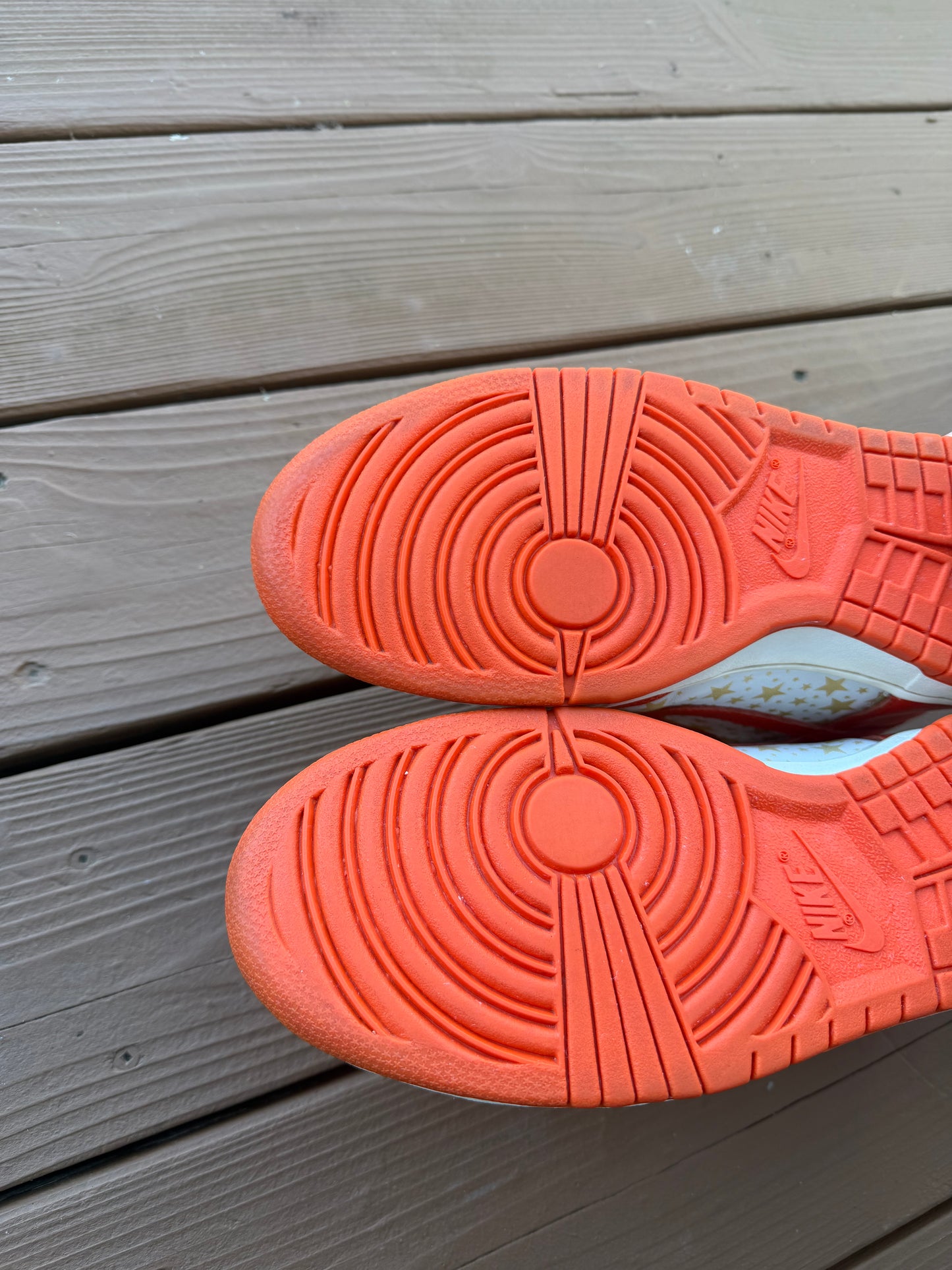 Size 10.5 - Supreme x Dunk High Pro SB Orange Stars