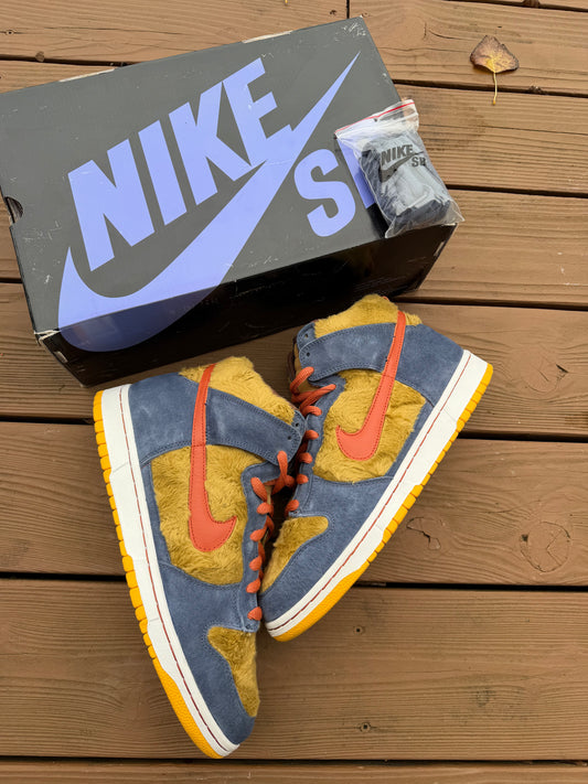 Size 11 - Nike Dunk High Premium SB Papa Bear
