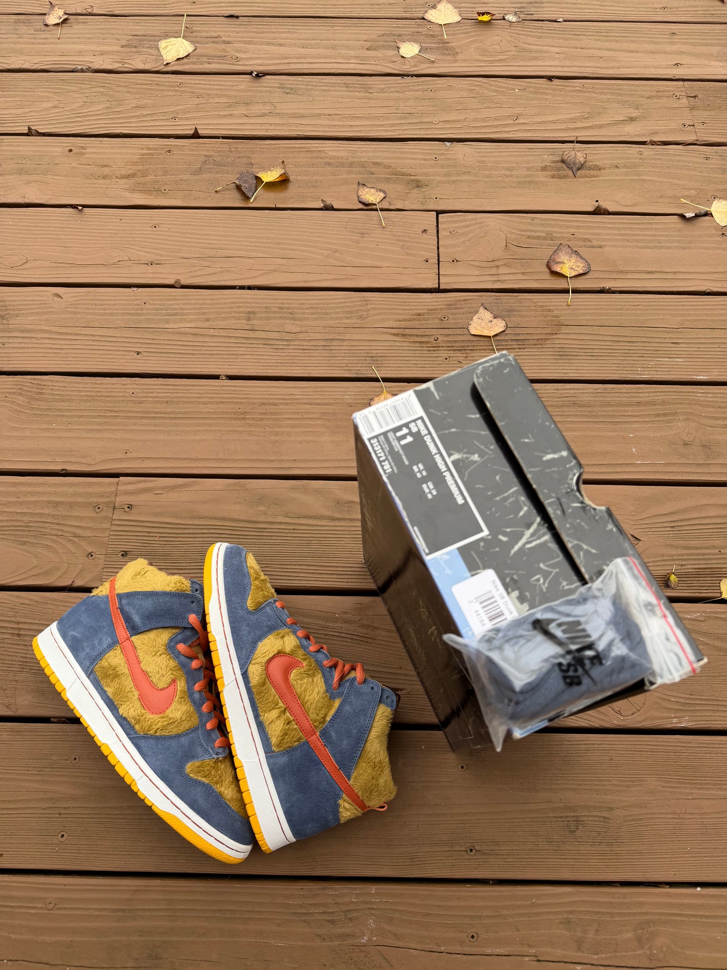Size 11 - Nike Dunk High Premium SB Papa Bear