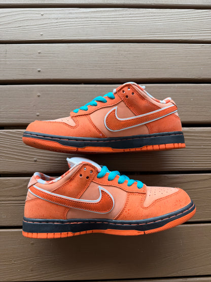 Size 7 - Concepts x Nike SB Dunk Low QS Orange Lobster