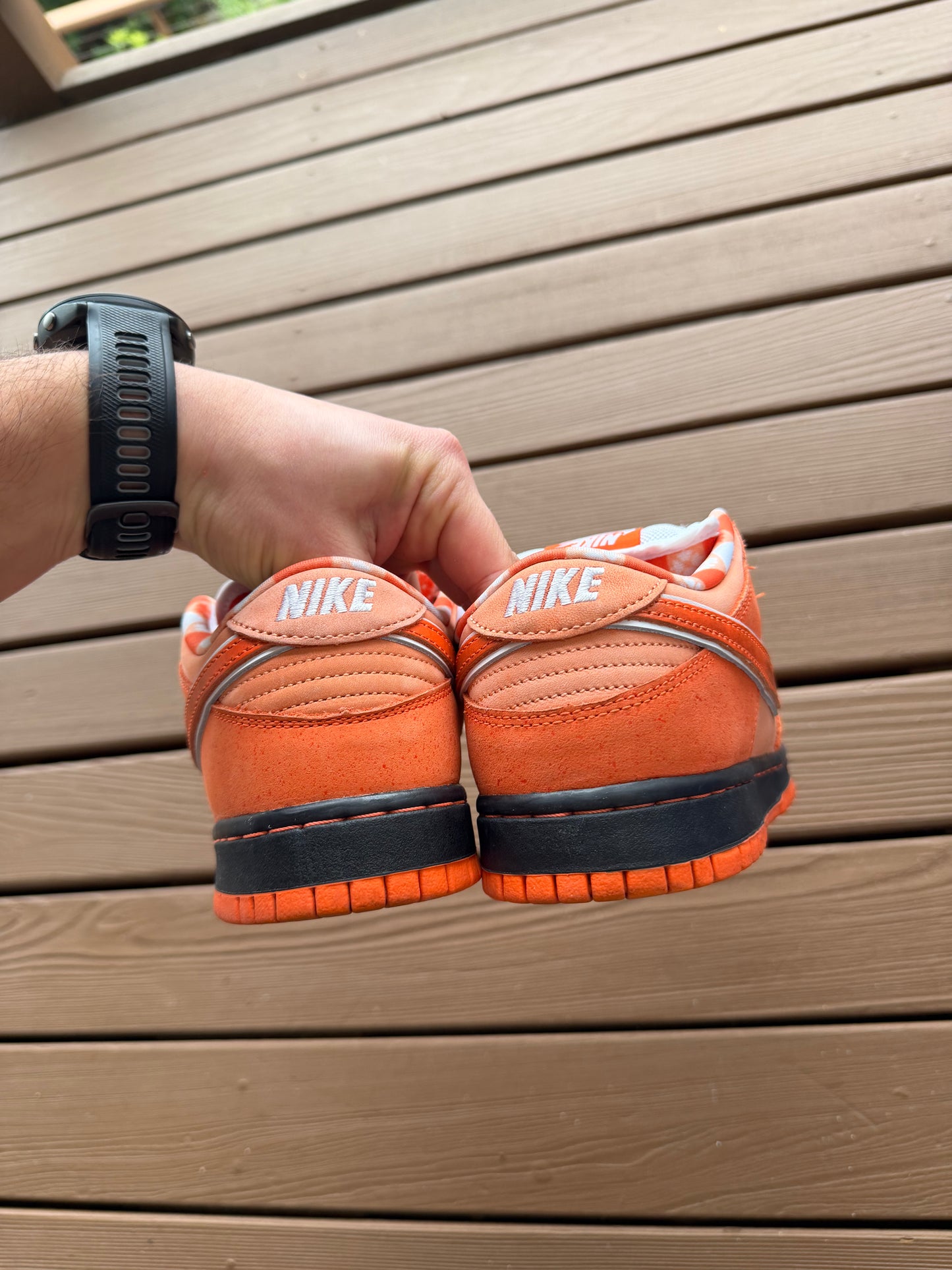 Size 7 - Concepts x Nike SB Dunk Low QS Orange Lobster