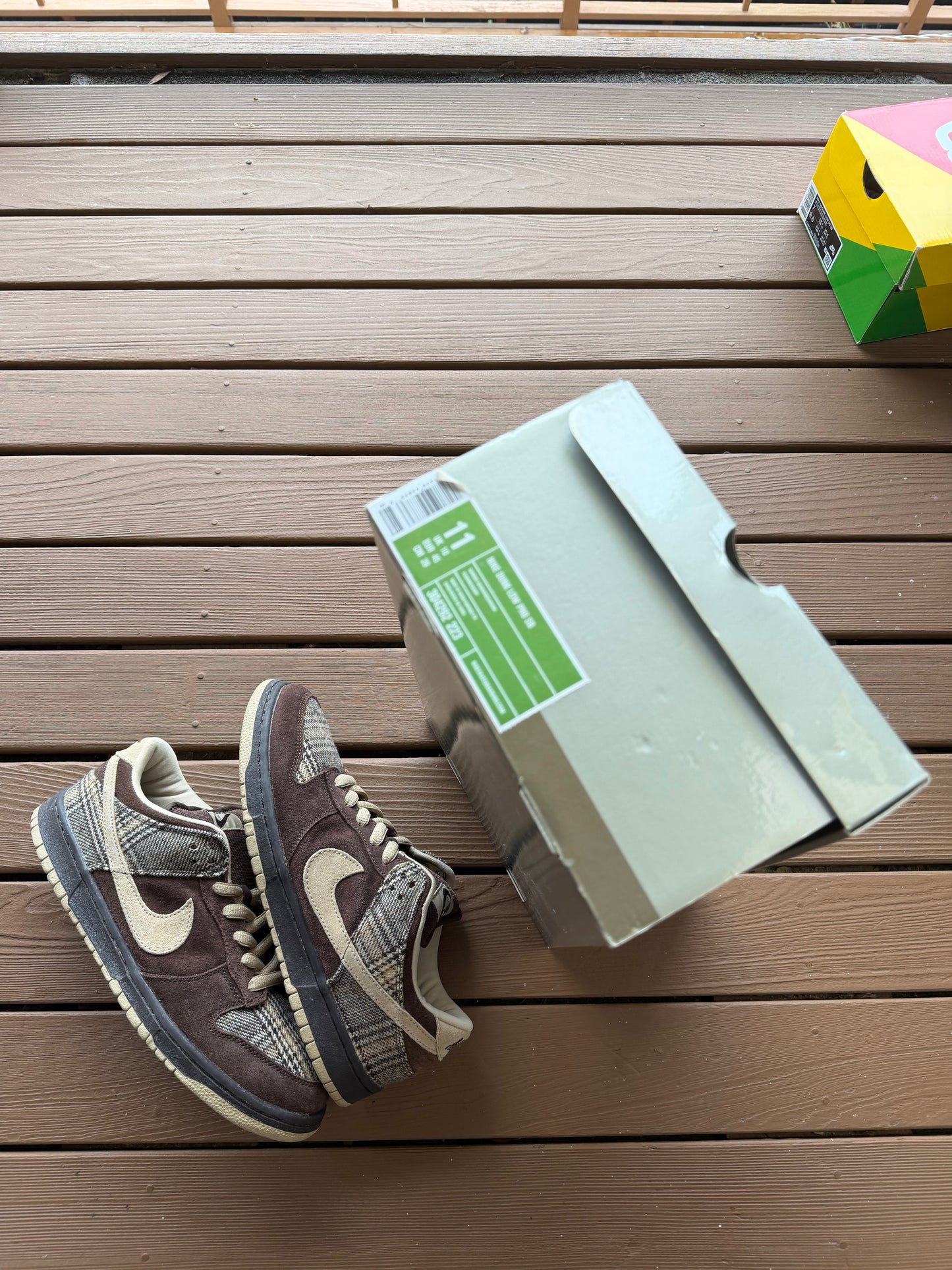 Size 11 - Nike Dunk Low Pro SB Tweed