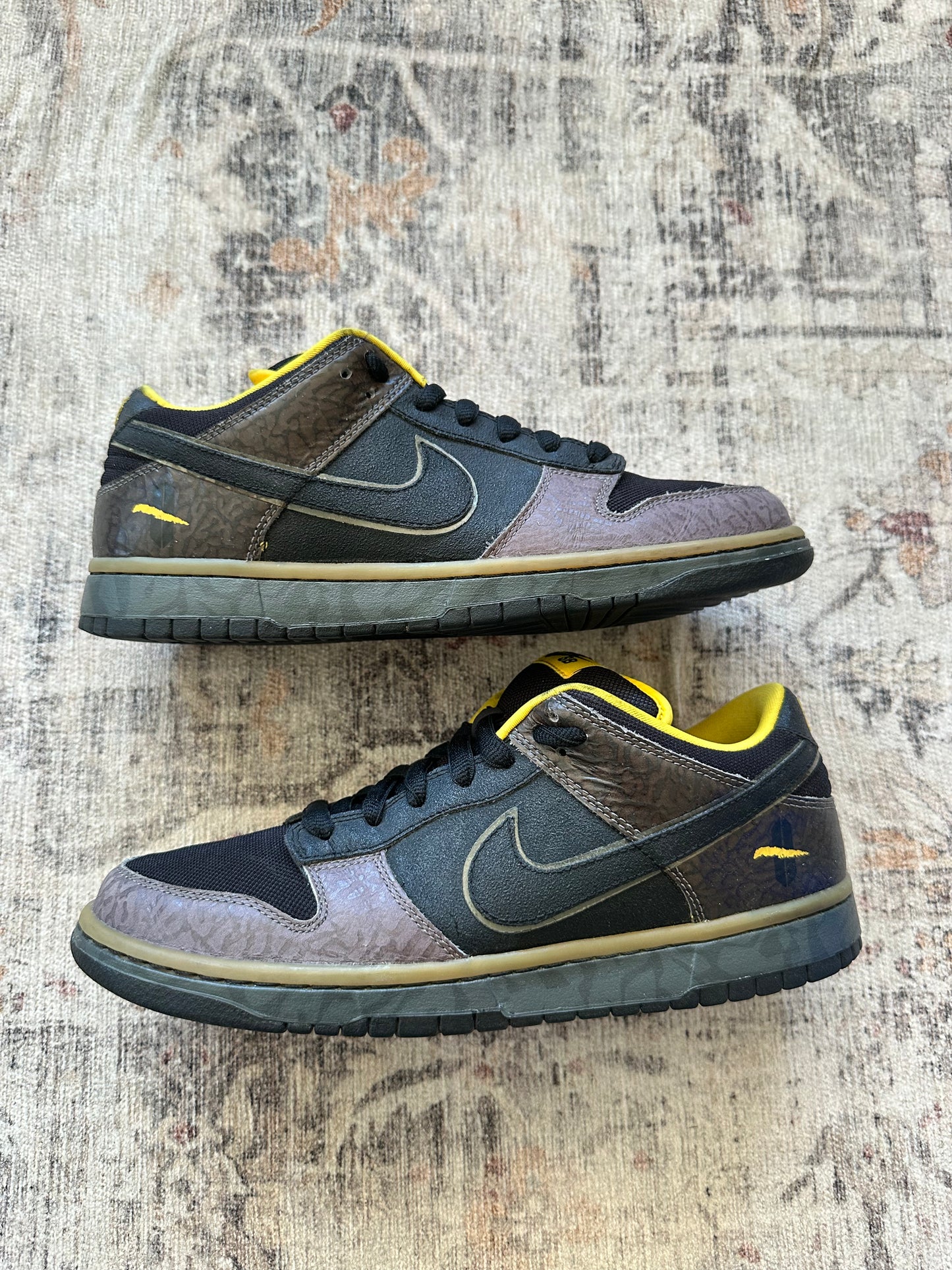 Size 10 - Nike Dunk Low Premium SB Yellow Curb