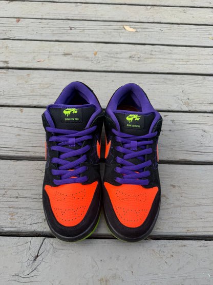 Size 10 - Nike Dunk Low Pro SB Night of Mischief