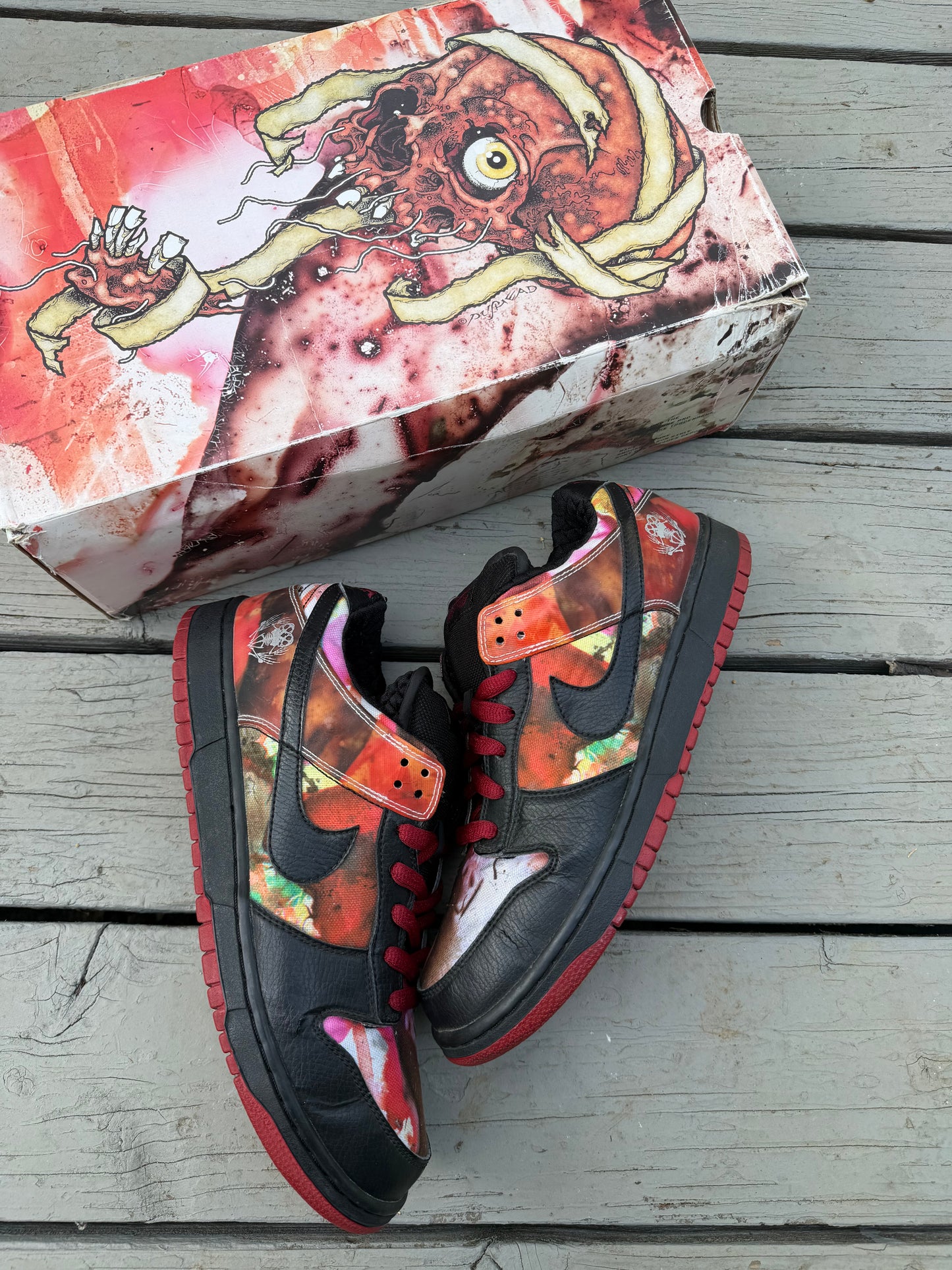 Size 10.5 - Nike Dunk Low Pro SB Pushead