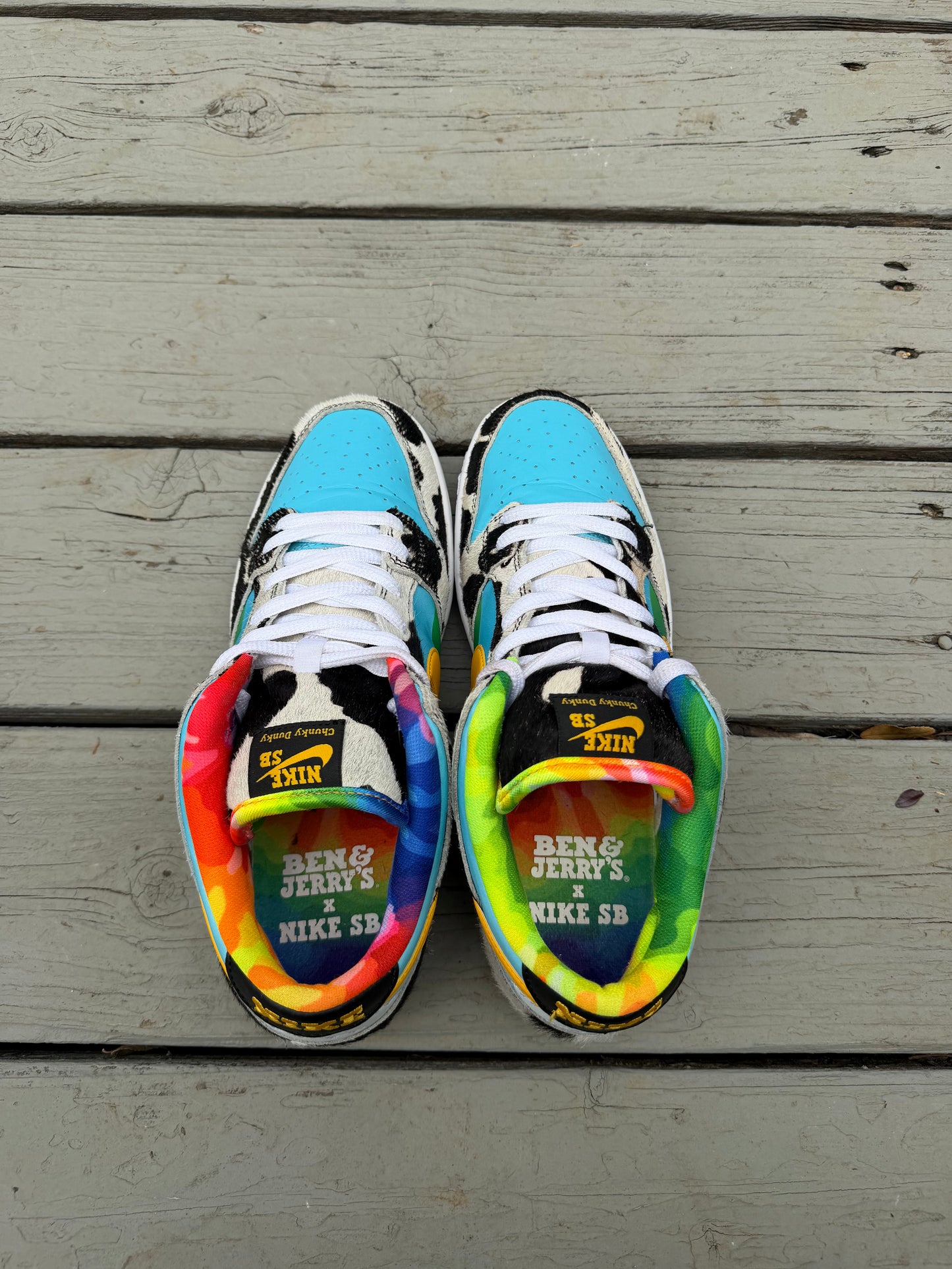 Size 9 - Ben & Jerry's x Nike SB Dunk Low Pro QS Chunky Dunky