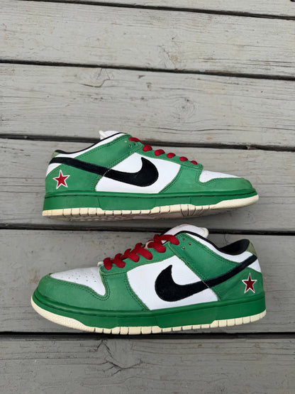 Size 9.5 - Nike Dunk Low Pro SB Heineken