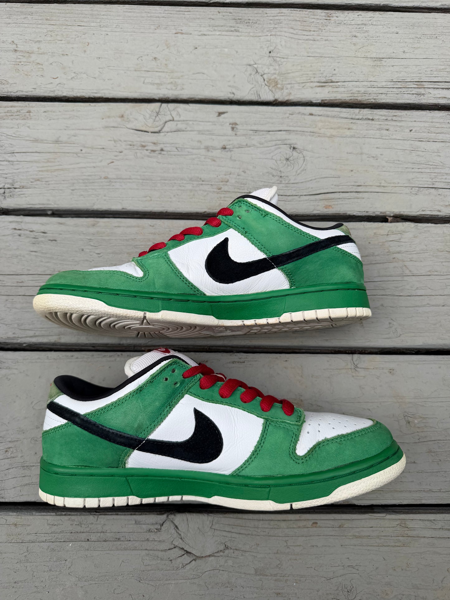 Size 9.5 - Nike Dunk Low Pro SB Heineken