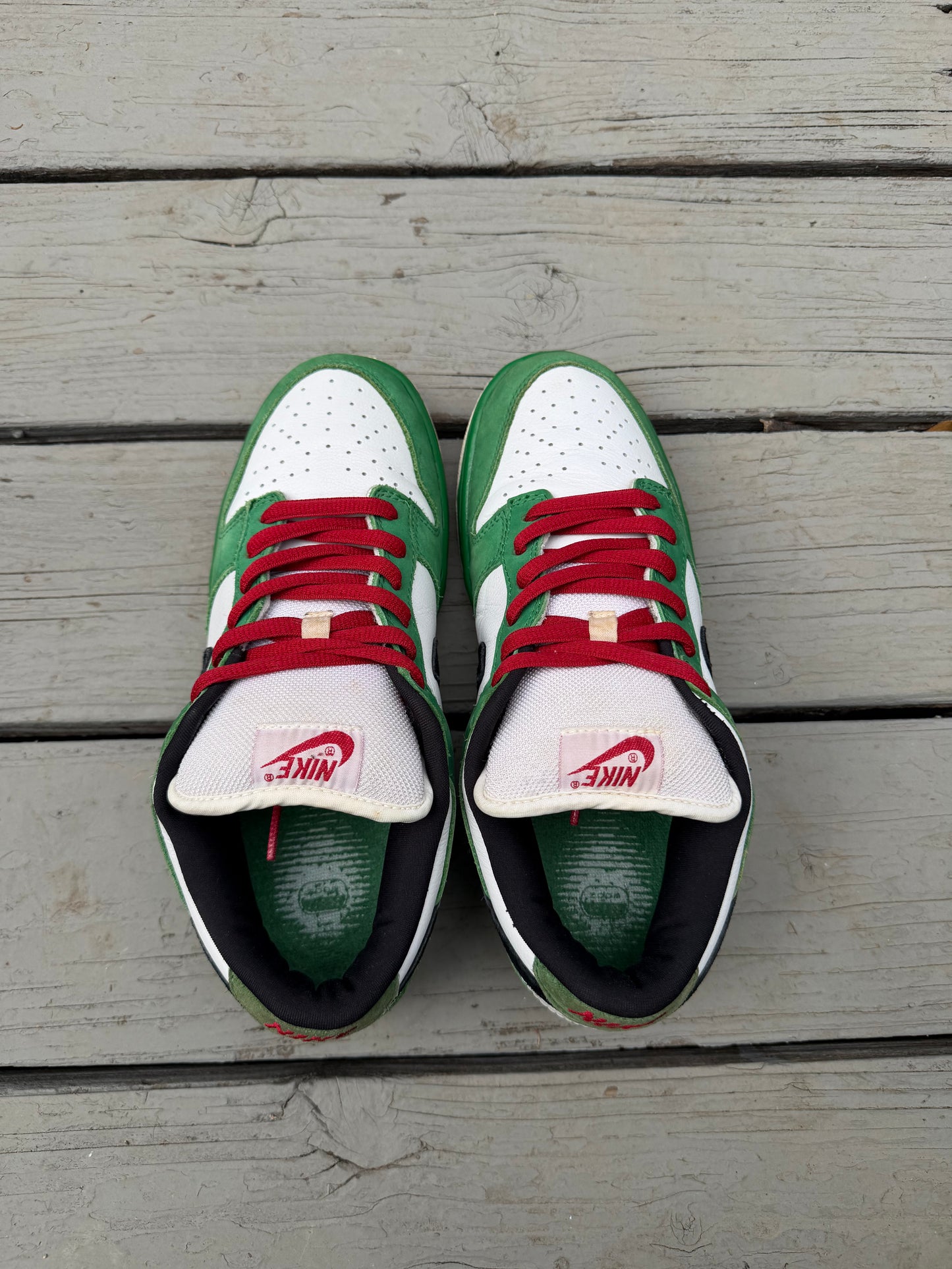 Size 9.5 - Nike Dunk Low Pro SB Heineken