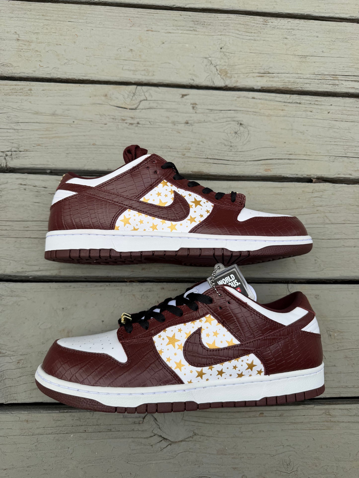 Size 11 - Supreme x Nike Dunk Low OG SB QS Barkroot Brown