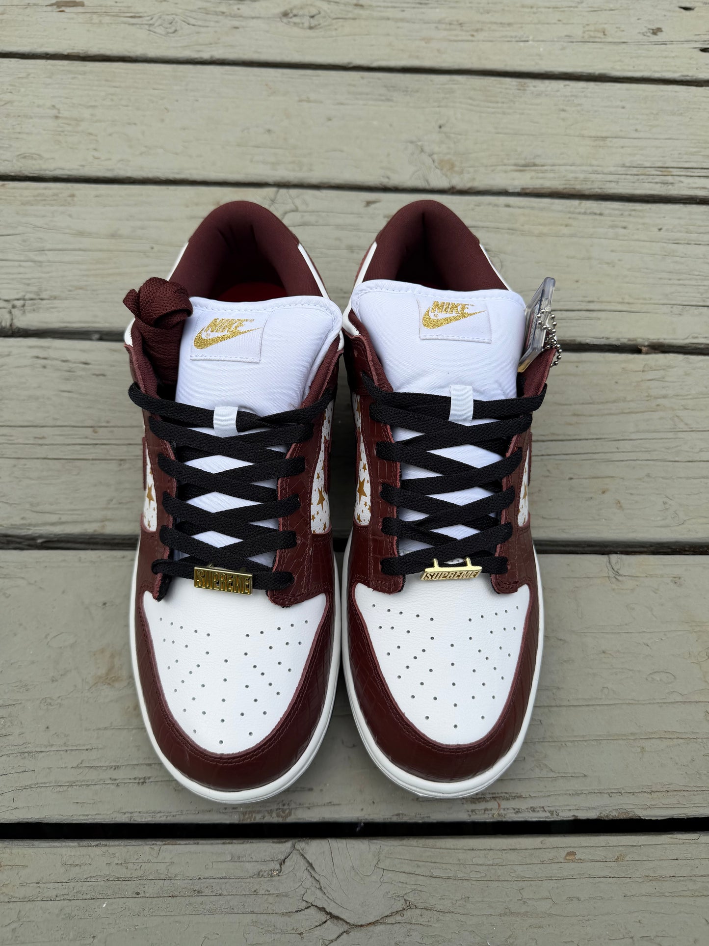 Size 11 - Supreme x Nike Dunk Low OG SB QS Barkroot Brown