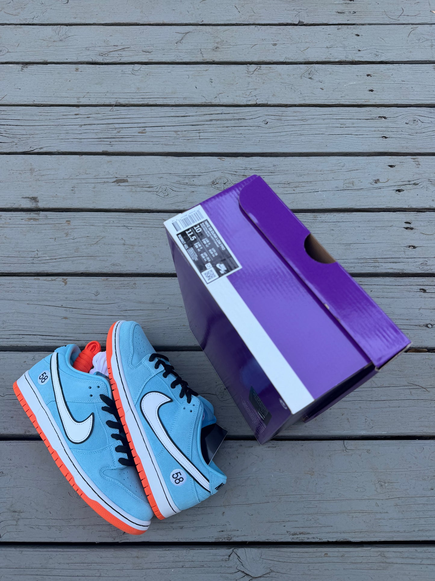 Size 10 - Nike Dunk Low Pro SB Gulf