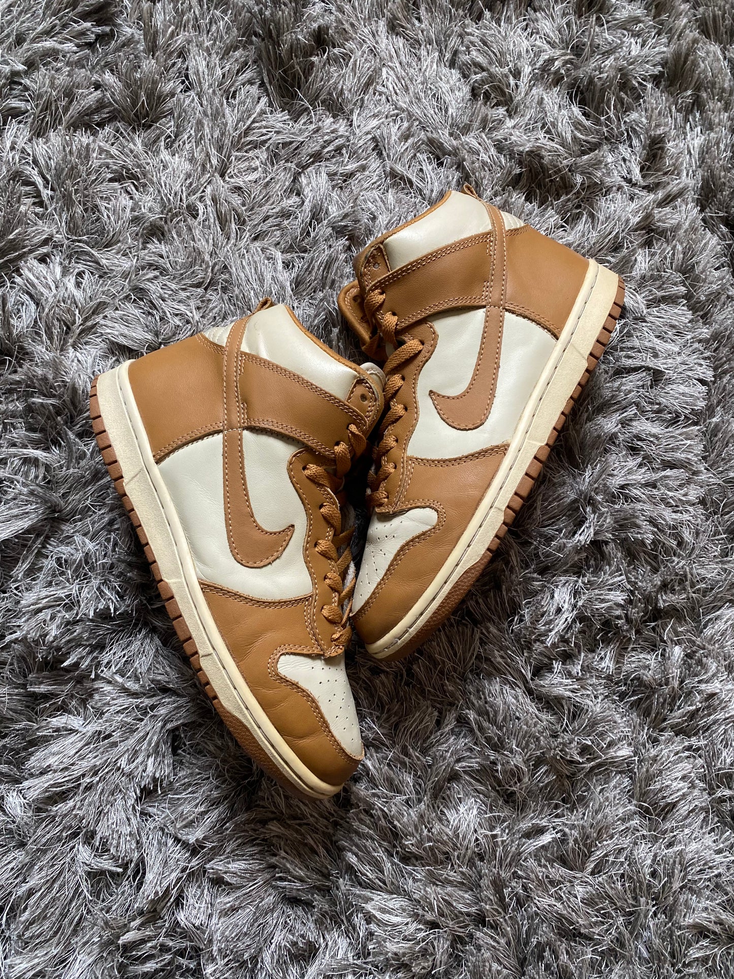 Size 9.5W/8M - 2003 Nike Dunk High Pro Maple Rope