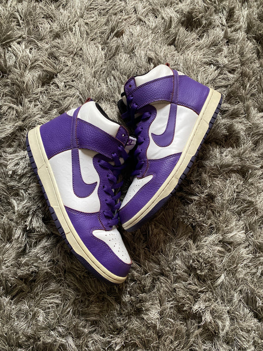 Size 9 - 2011 Nike Dunk High Pro Court Purple