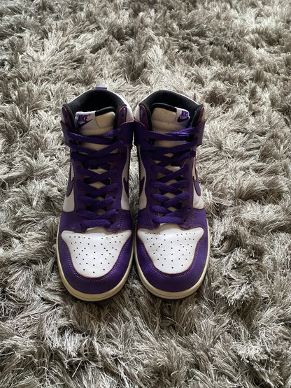 Size 9 - 2011 Nike Dunk High Pro Court Purple