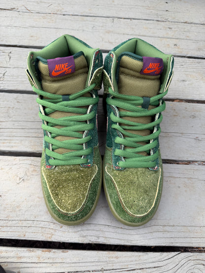 Size 9.5 - Nike Dunk High Premium SB Skunk