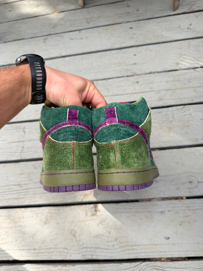 Size 9.5 - Nike Dunk High Premium SB Skunk