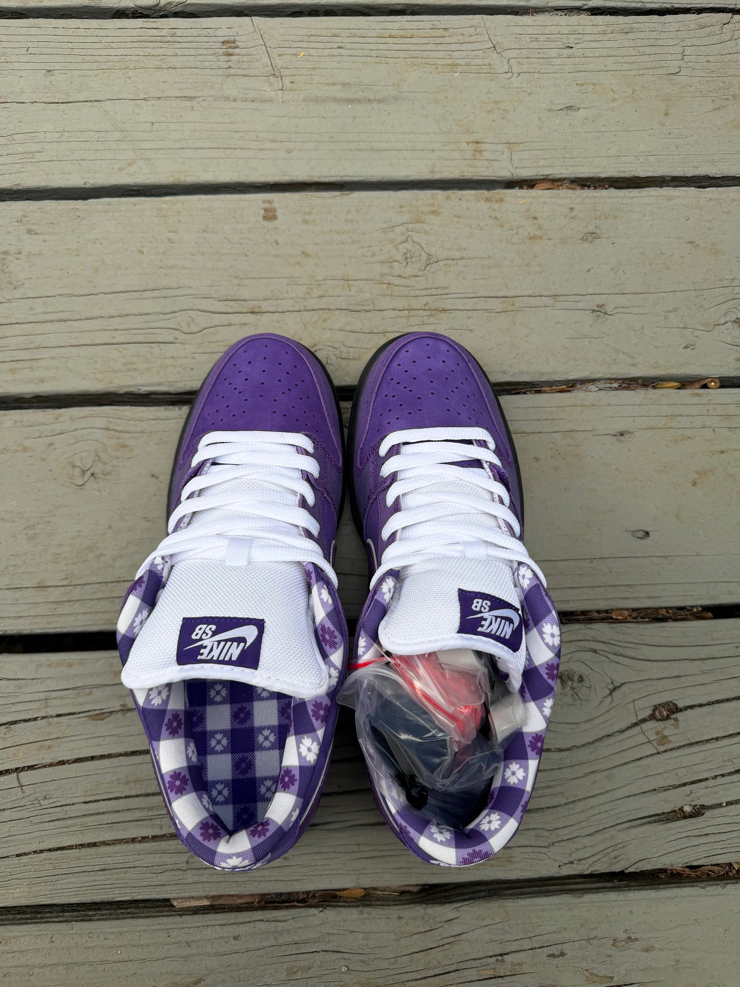 Size 9 - Concepts x Nike SB Dunk Low Premium Purple Lobster