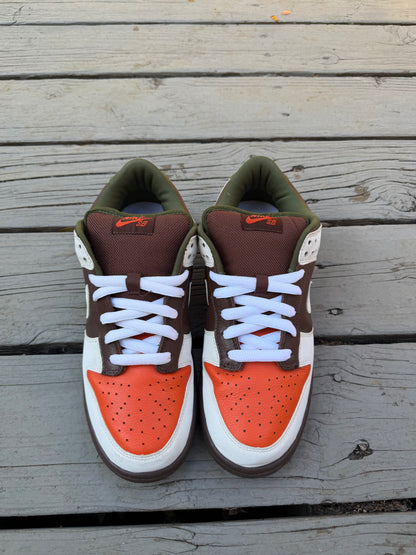 Size 9 - Nike Dunk Low Pro SB Oompa Loompa