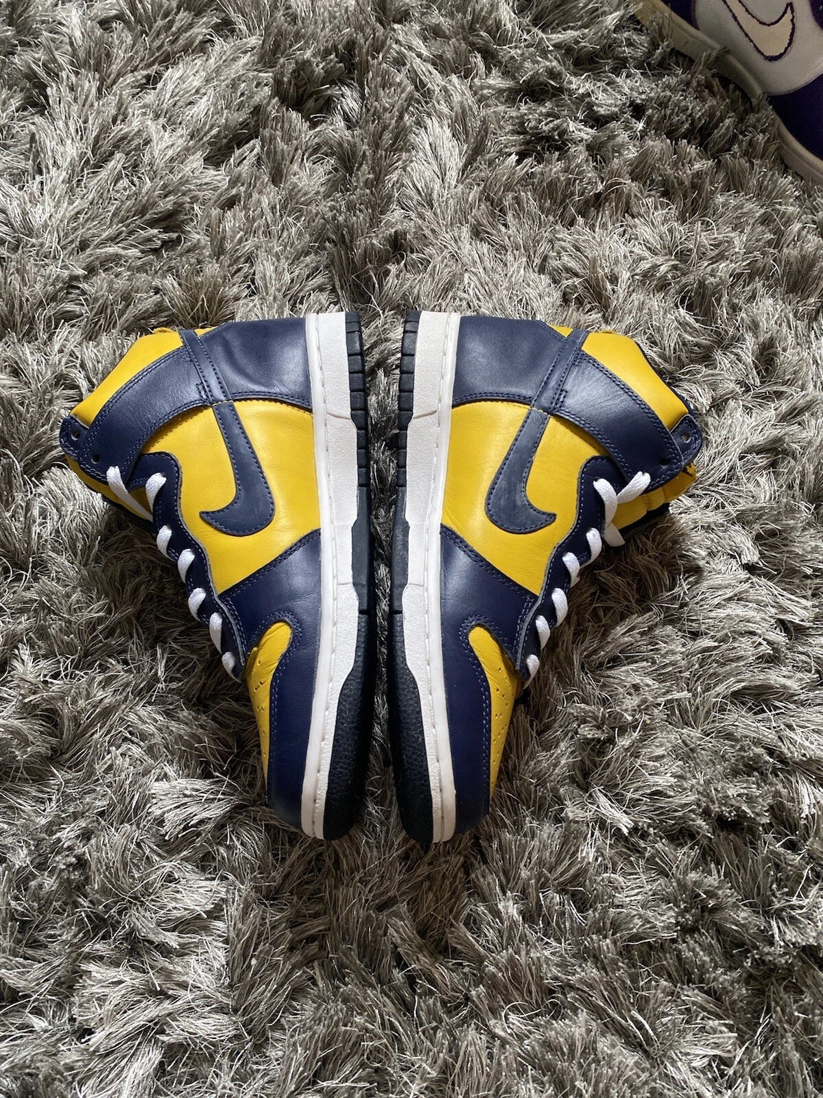 Size 8.5 - 1998 Nike Dunk High Michigan