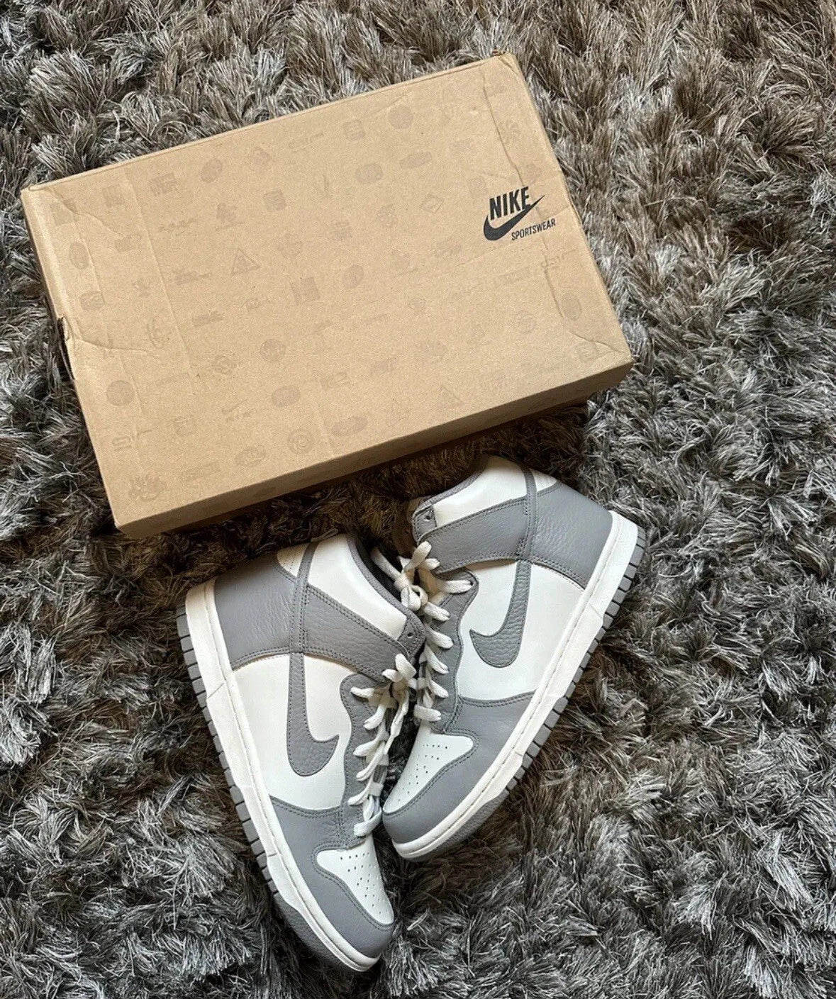 Size 8.5 - Nike Dunk High Sail Pack