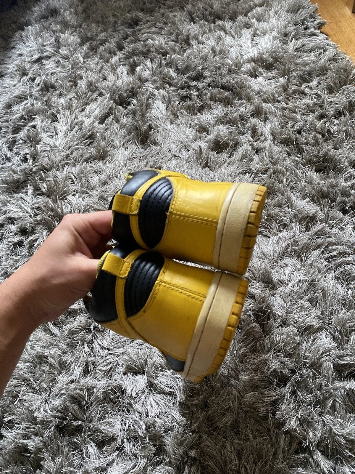 Size 9 - 2008 Vintage Dunk High Goldenrod