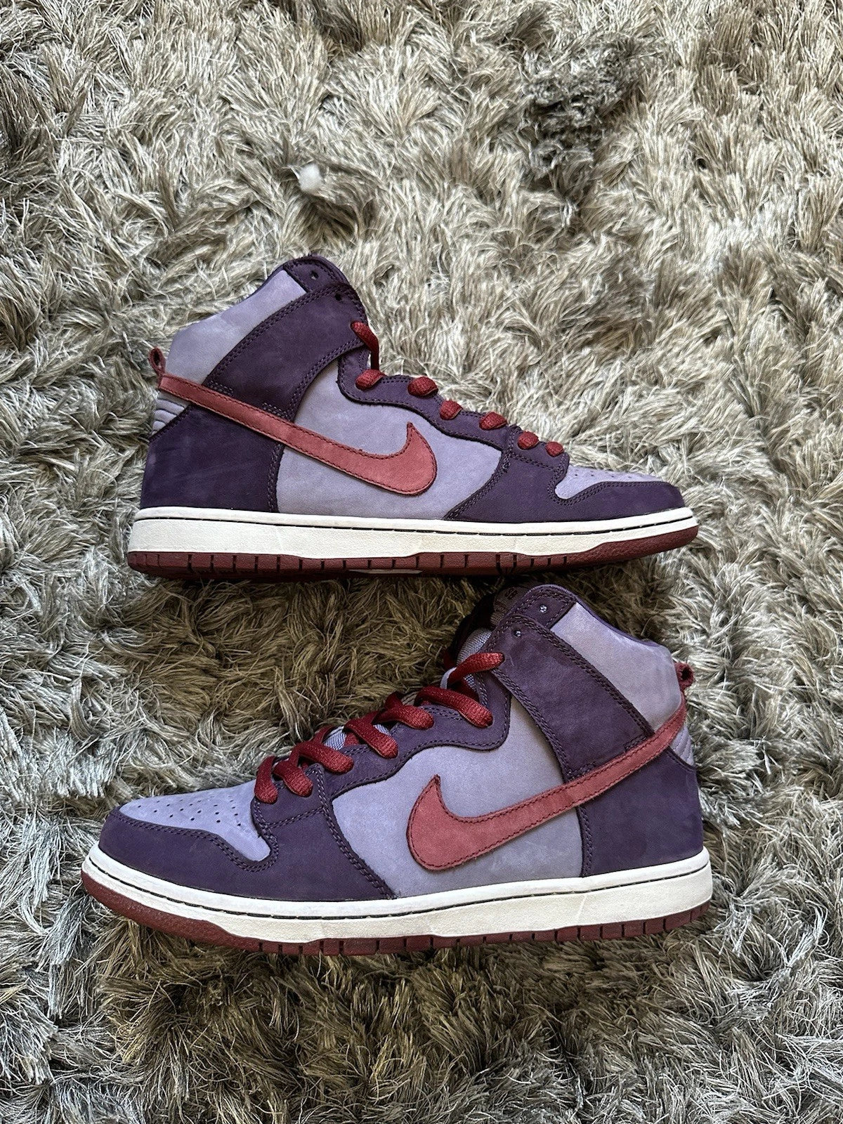 Size 10 - Nike Dunk High Pro SB Plum