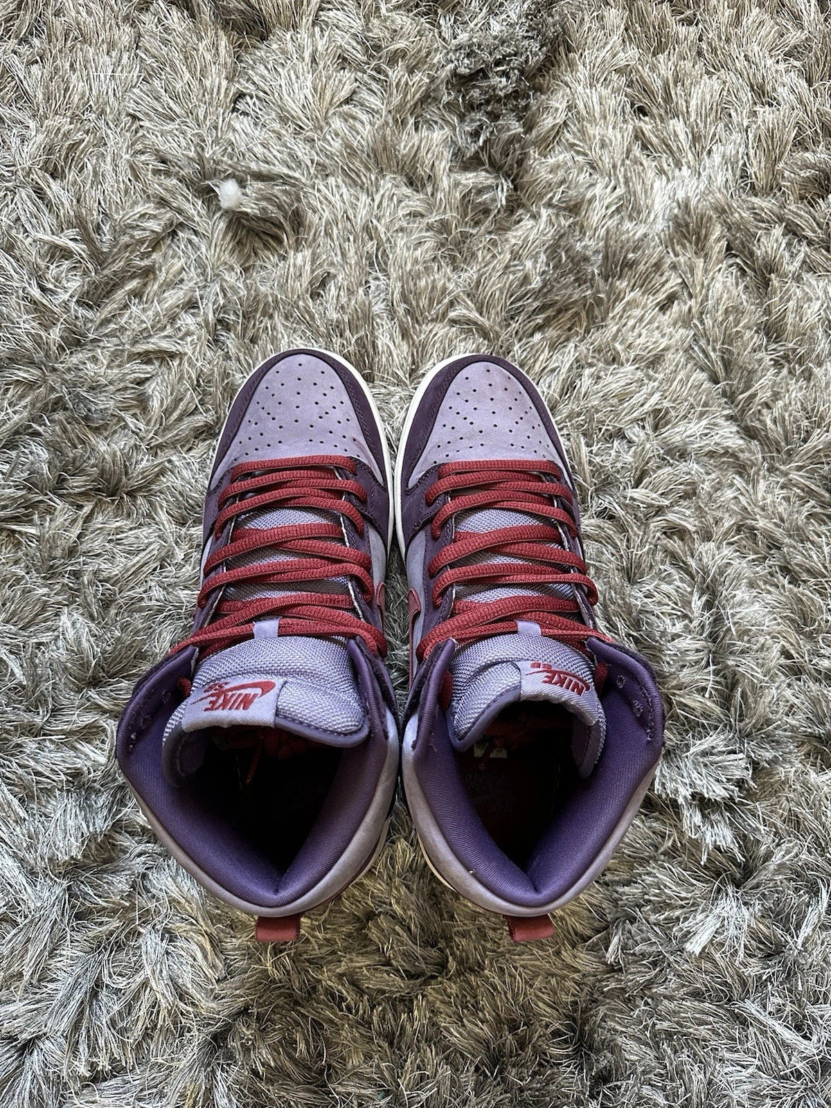 Size 10 - Nike Dunk High Pro SB Plum