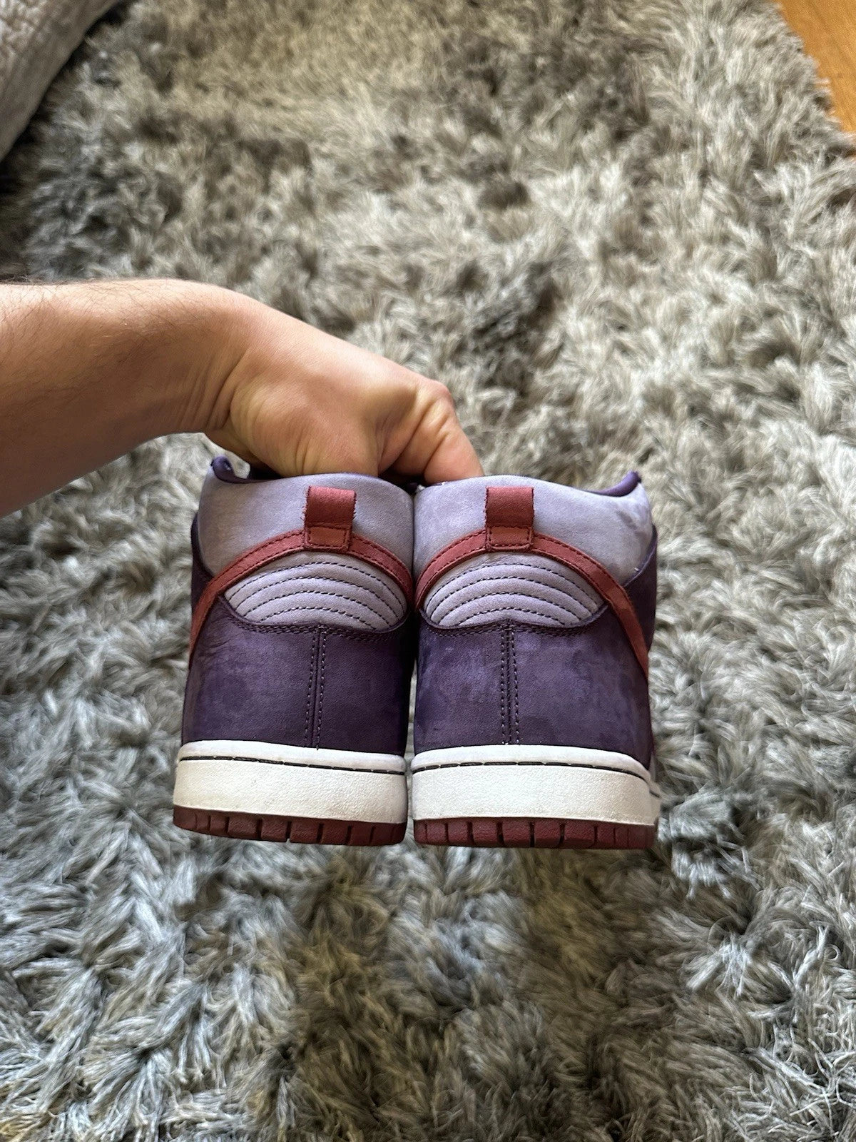Size 10 - Nike Dunk High Pro SB Plum