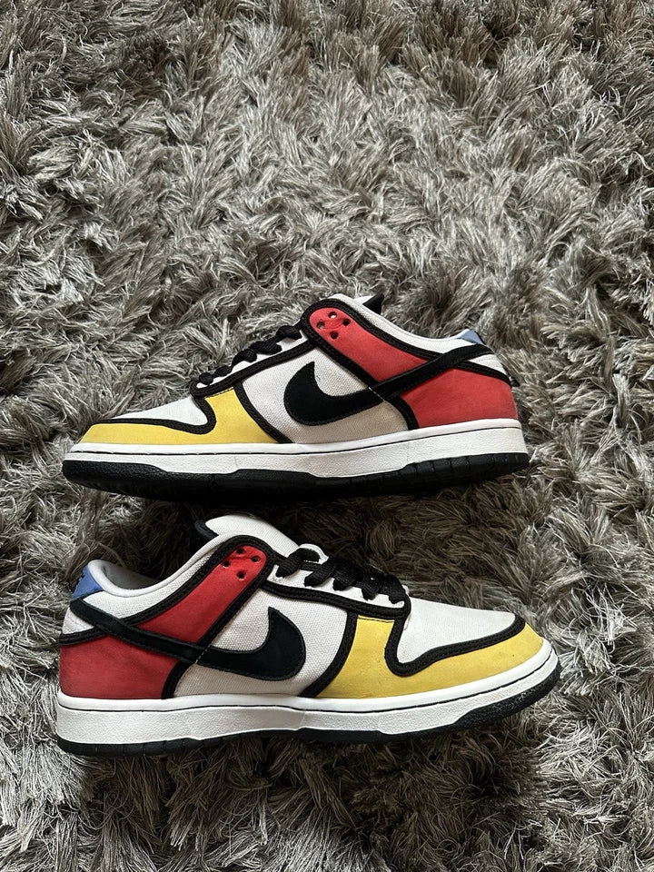 Size 9 - Nike Dunk Low Pro SB Piet Mondrian